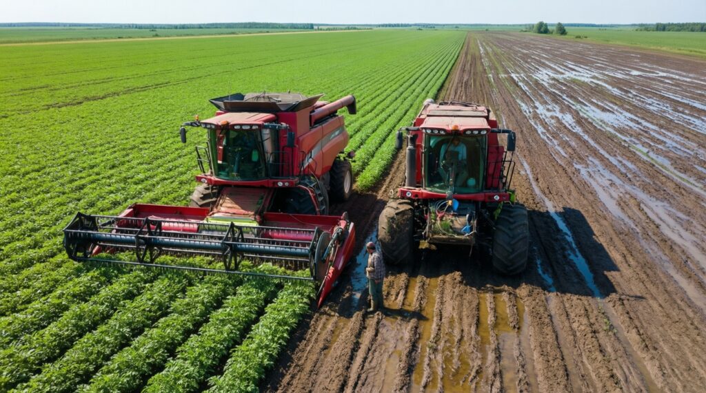 Сельское хозяйство Тамбовщины: посевная/уборочная, урожай, переработка, экспорт - иллюстрация
