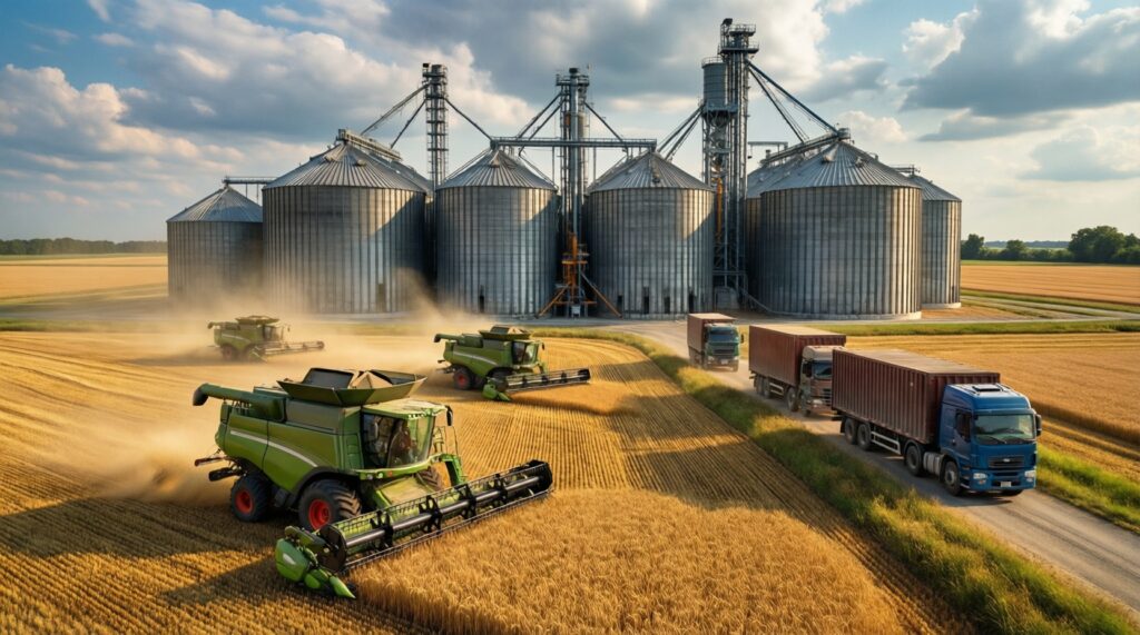 Сельское хозяйство Тамбовщины: посевная/уборочная, урожай, переработка, экспорт - иллюстрация